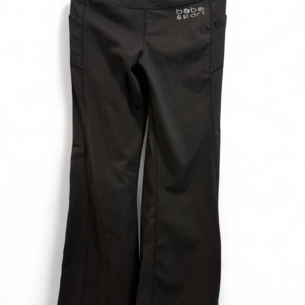 bebe Sport Black sweat pants women's